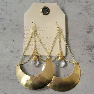 NWT Anthropologie Nashelle Coretta Drop Earrings
